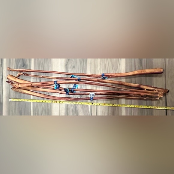 Barkworthies Odor Free Beef Pizzle Bully Stick Cane 36" - 38" x 6 Sticks - Picture 2 of 5